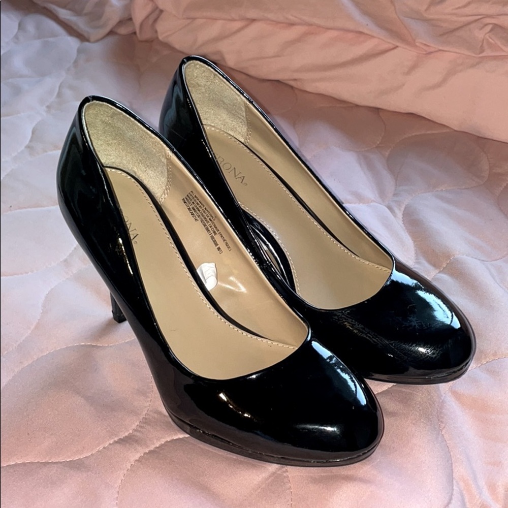 Target Merona Brand Black Heels / Pumps
